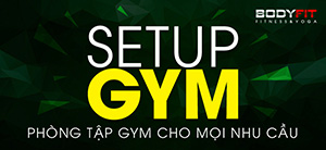 setup phòng gym