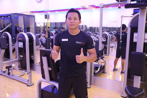 phòng tập gym hiện đại